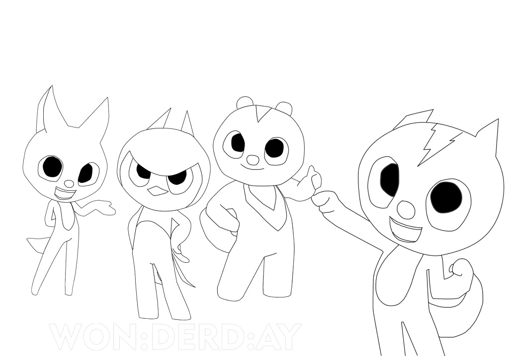 Characters from Miniforce