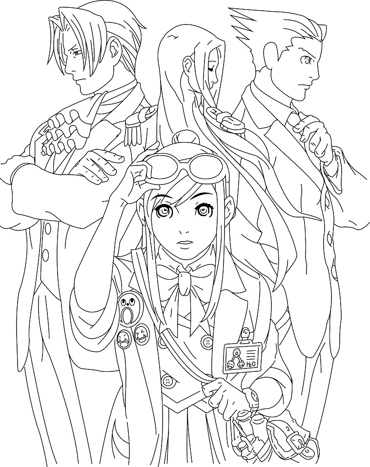 Characters in Ace Attorney
