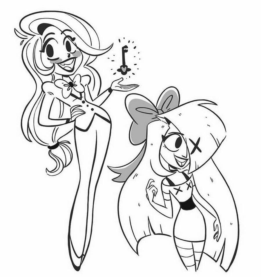 Charlie Magne and Vaggie