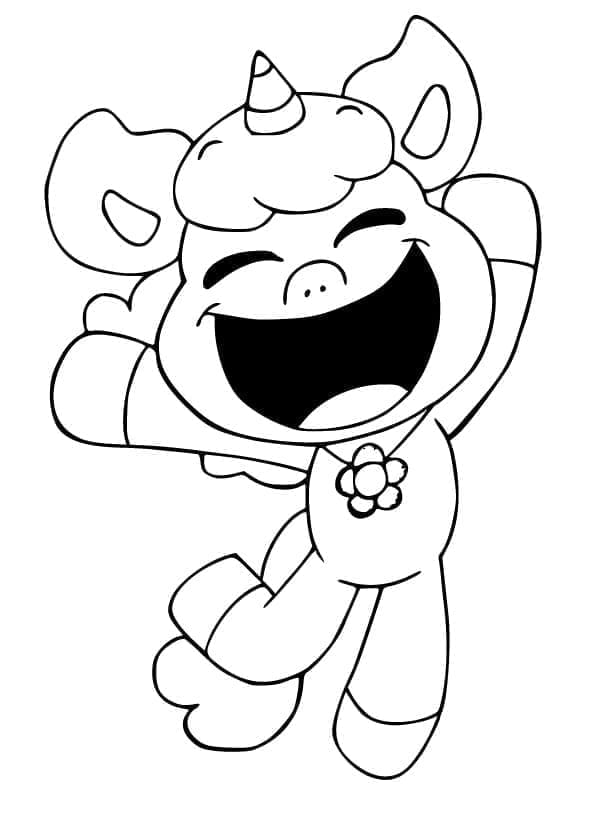 Cheerful CraftyCorn Coloring Game Cheerful CraftyCorn