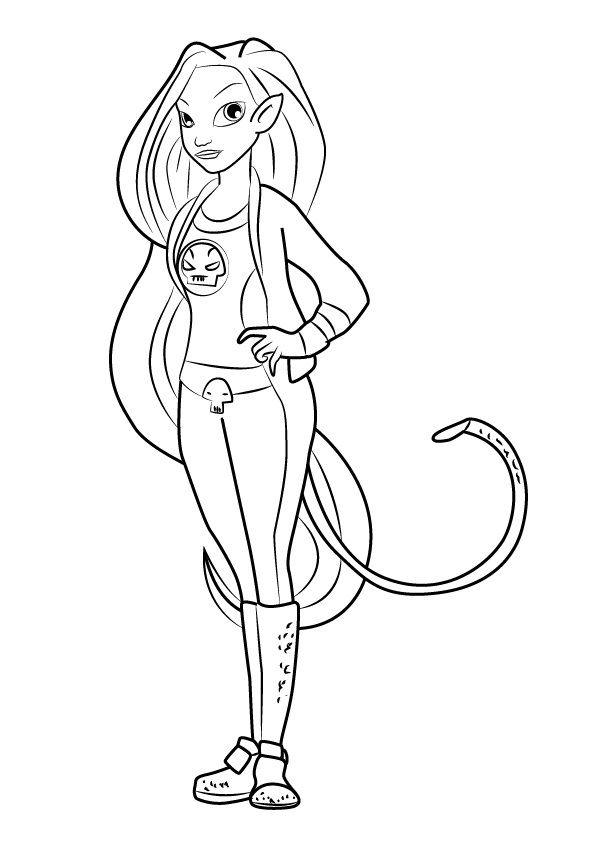 Cheetah from DC Super Hero Girls