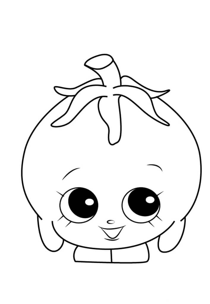 Cherie Tomatoe Shopkins Coloring Game Cherie Tomatoe Shopkins