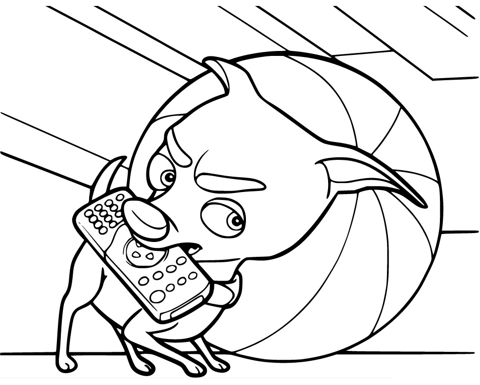 Chewsocka and Remote Coloring Game Chewsocka and Remote