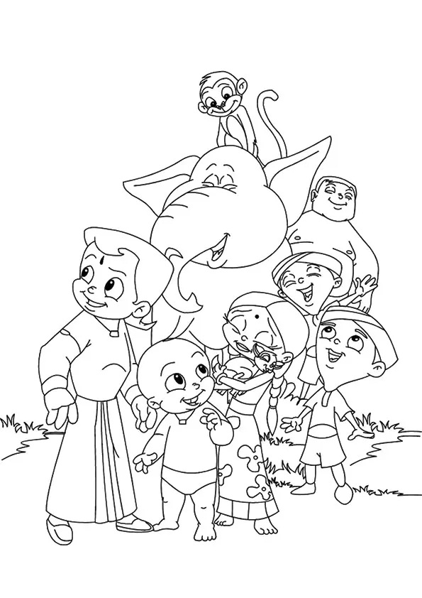 Chhota Bheem Characters