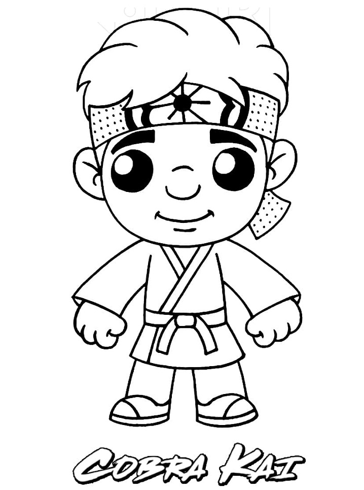 Chibi Daniel LaRusso