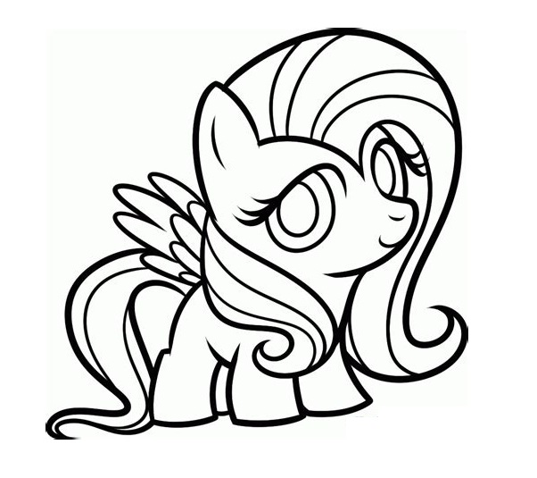 Chibi Fluttershy Coloring Game Chibi Fluttershy
