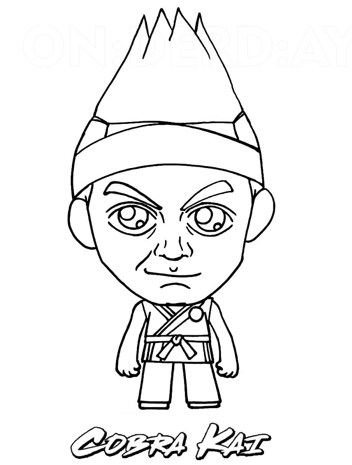 Chibi Hawk Cobra Kai