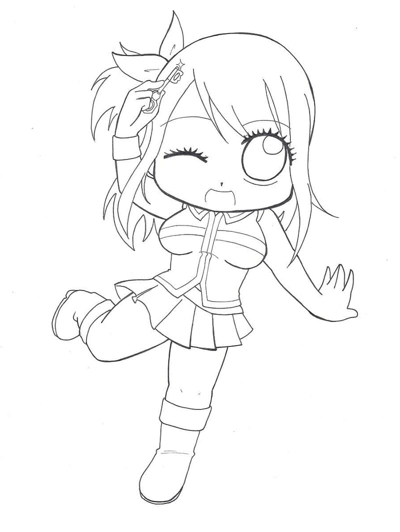 Chibi Lucy Heartfilia 1