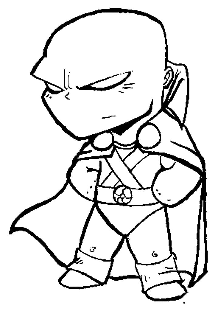 Chibi Martian Manhunter Coloring Game Chibi Martian Manhunter
