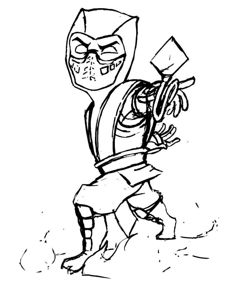 Chibi Sub-Zero
