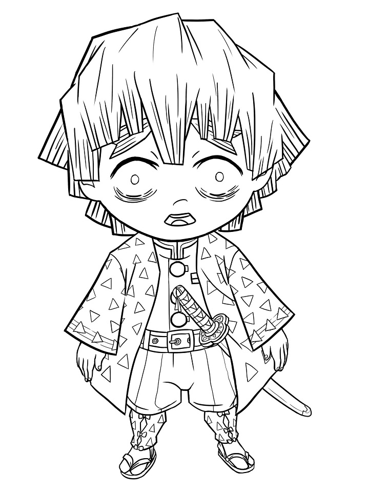 Chibi Zenitsu Demon Slayer