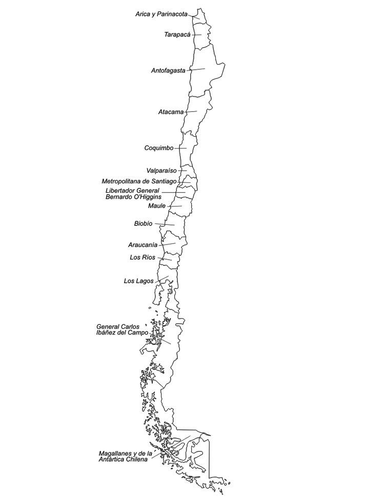 Chile Map