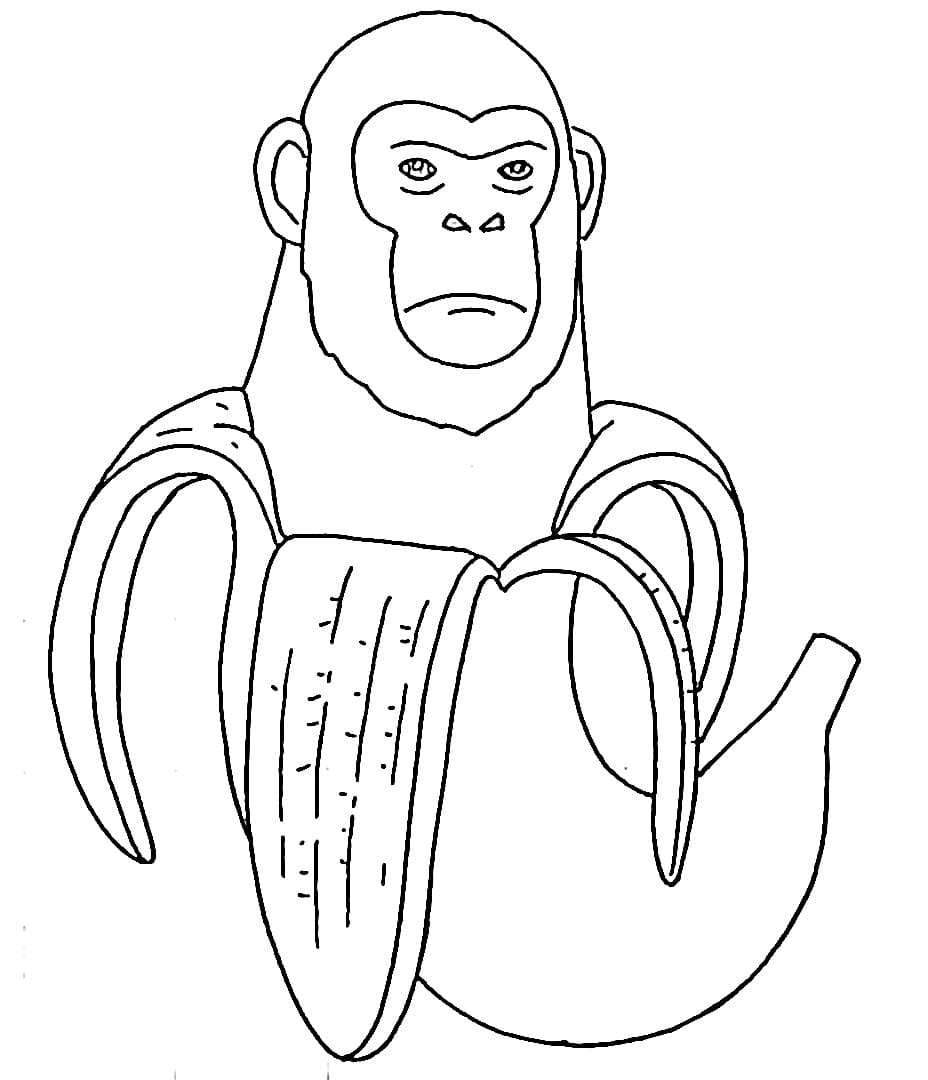 Chimpanzini Bananini from Italian Brainrot