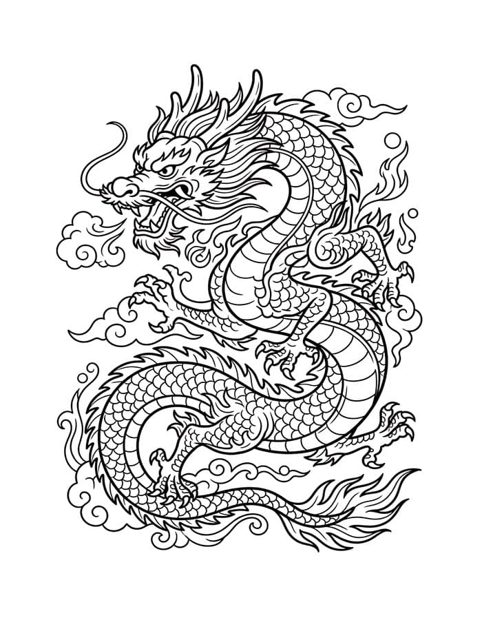 Chinese Dragon Simple