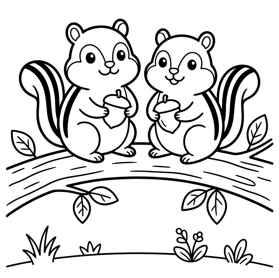 Chipmunk Free Printable
