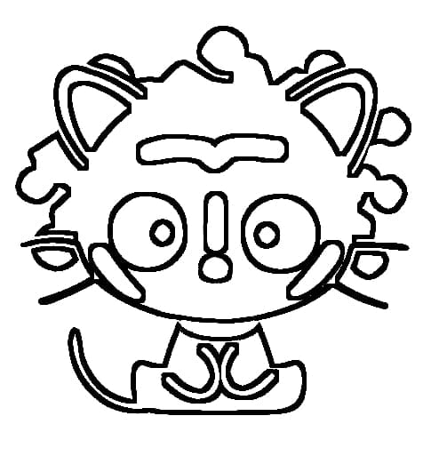 Chococat 25 Coloring Game Chococat 25