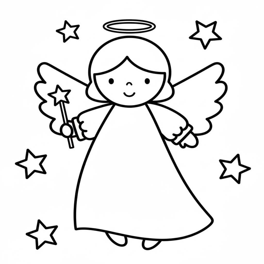 Christmas Angel Star