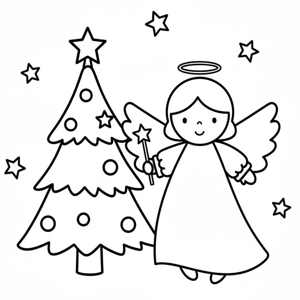 Christmas Angel laughing