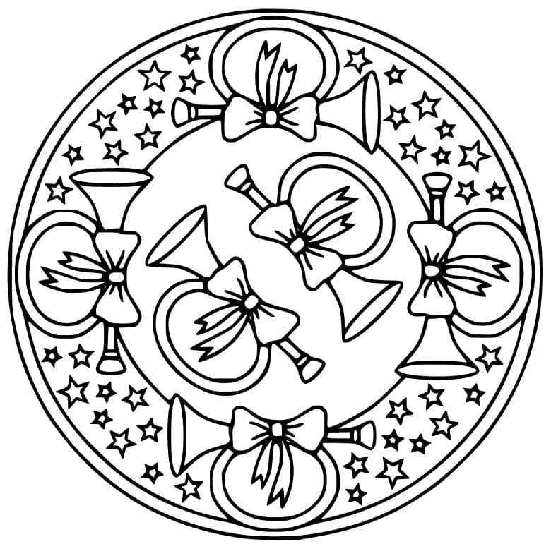 Christmas Mandala 19