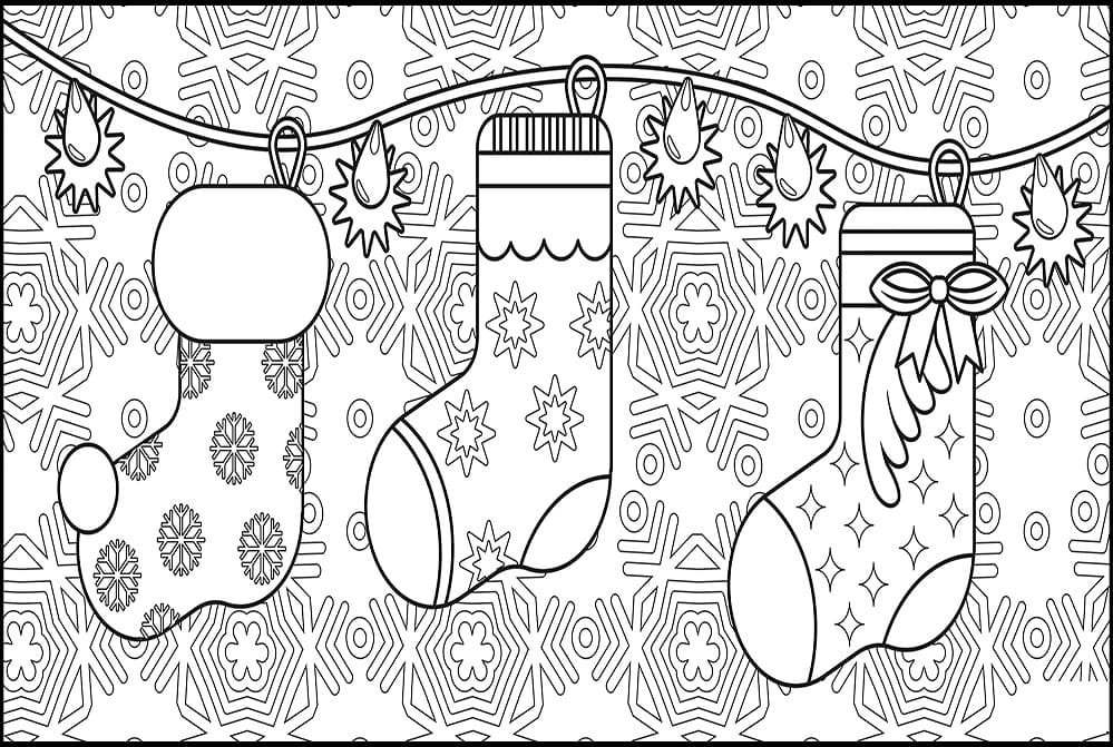 Christmas Stocking Printable