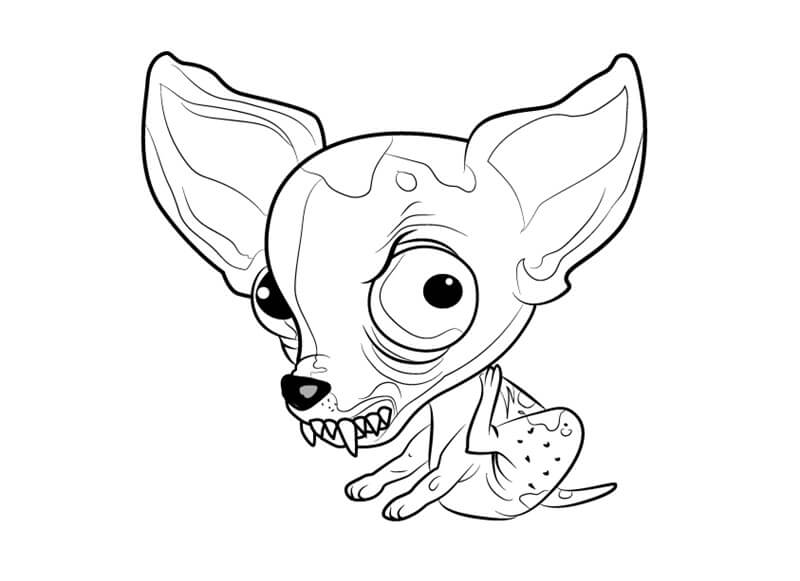 Chucky Chihuahua Coloring Game Chucky Chihuahua