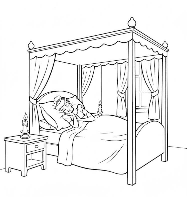 Cinderella Sleeping