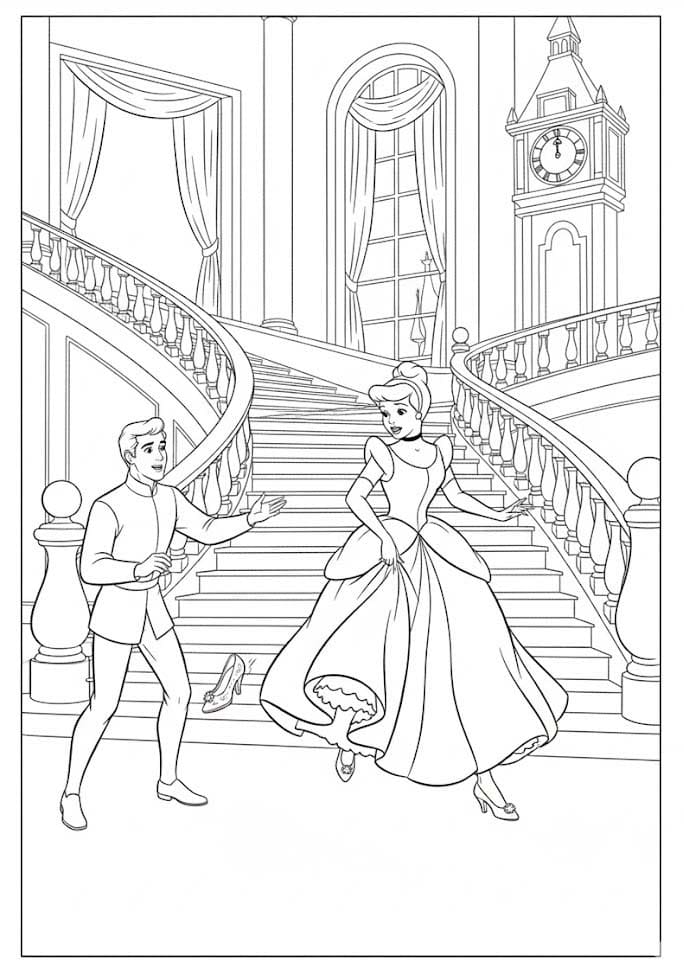 Cinderella and the prince
