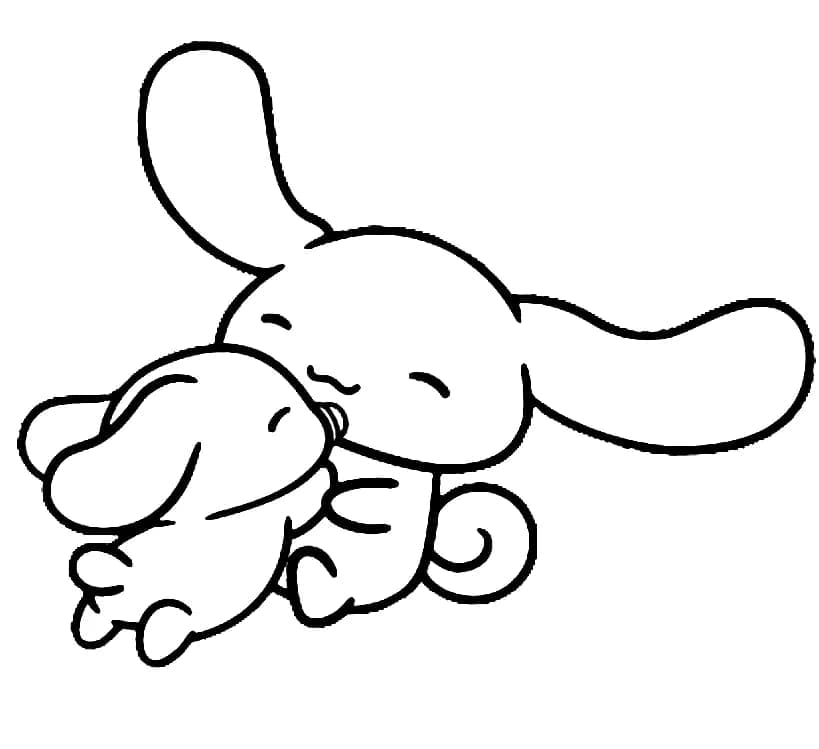 Cinnamoroll and Friend Coloring Game Cinnamoroll and Friend