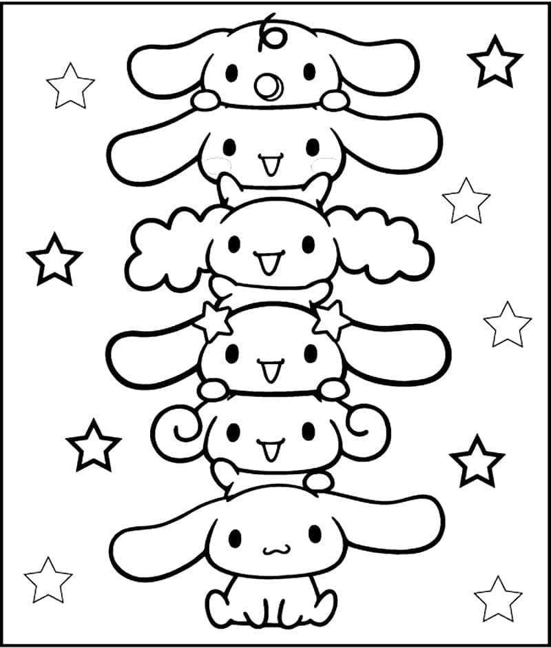 Cinnamoroll in Sanrio Coloring Game Cinnamoroll in Sanrio