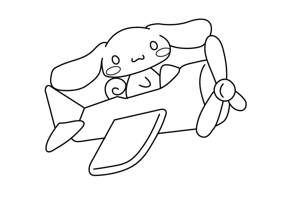 Cinnamoroll on Plane Coloring Game Cinnamoroll on Plane