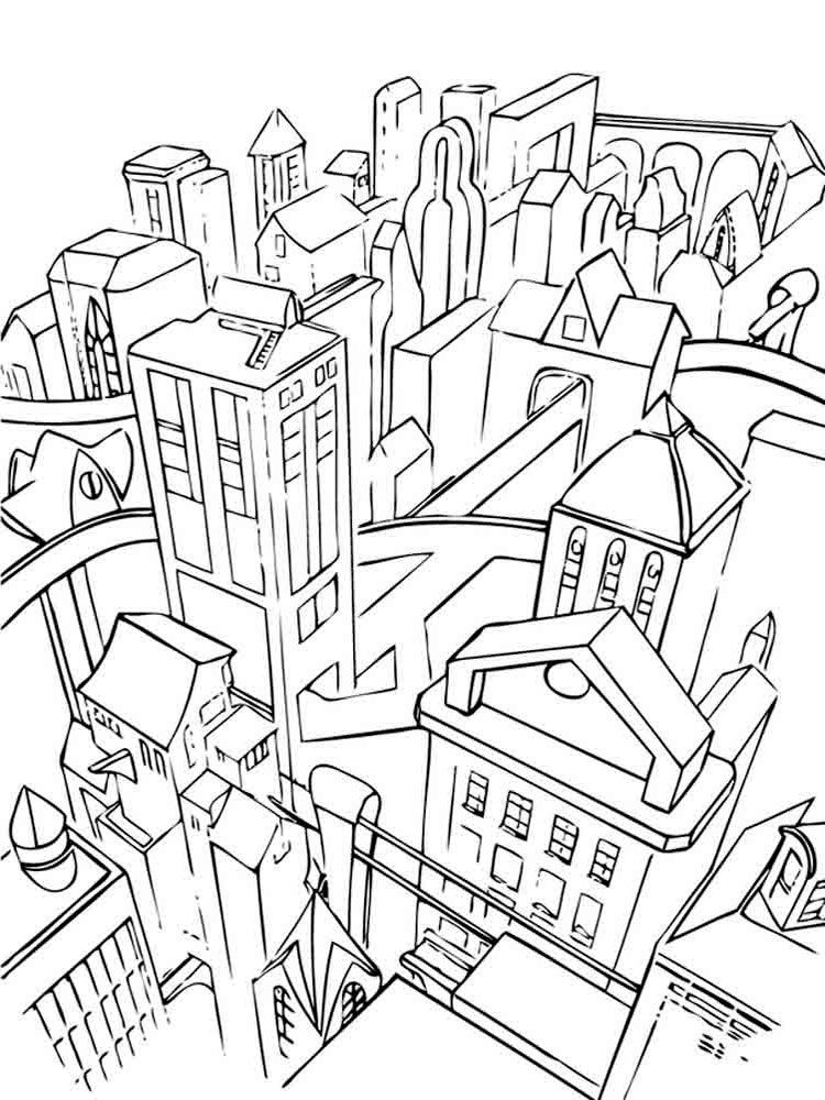 Normal City Coloring - Play Free Coloring Game Online