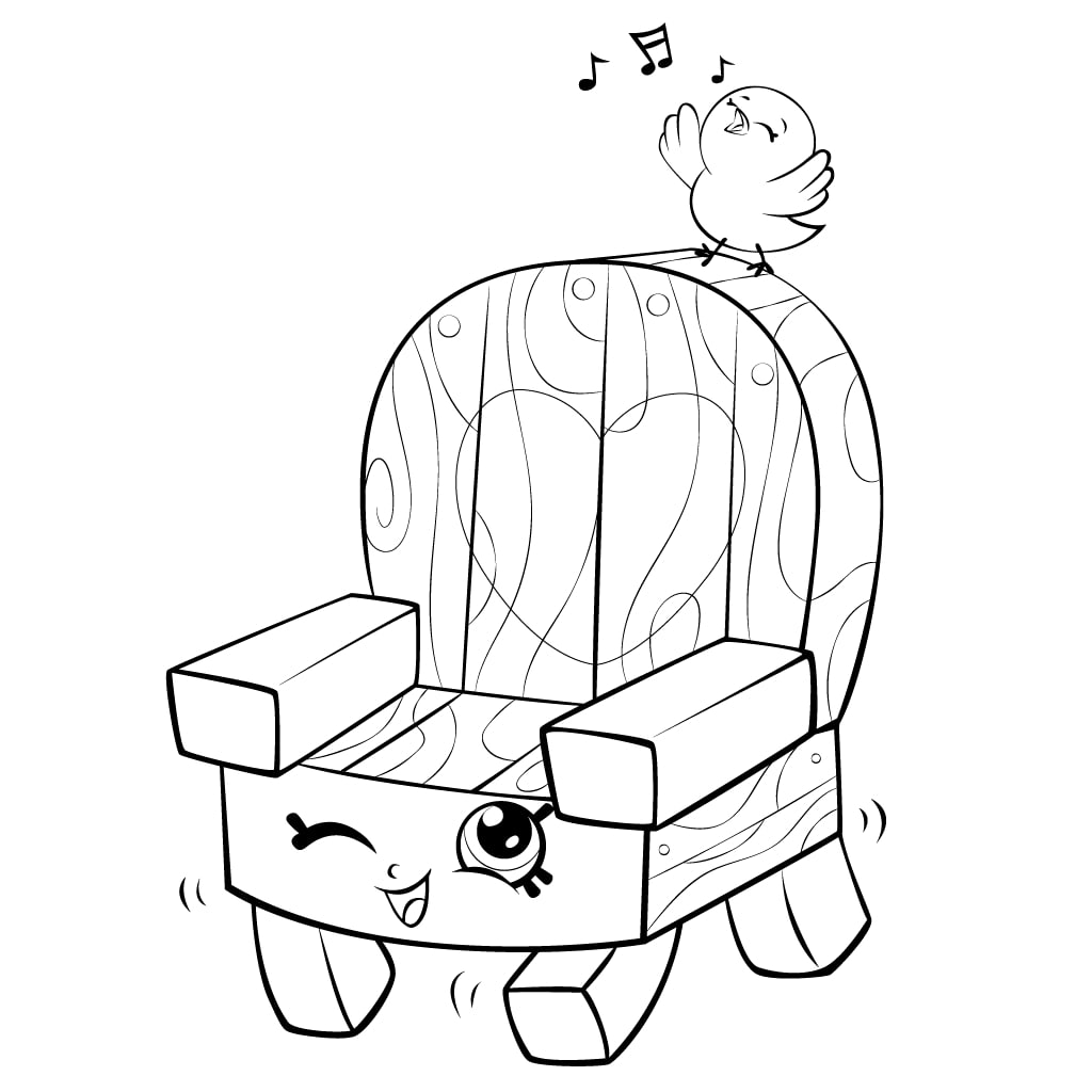 Claire Chair Shopkin Coloring Game Claire Chair Shopkin