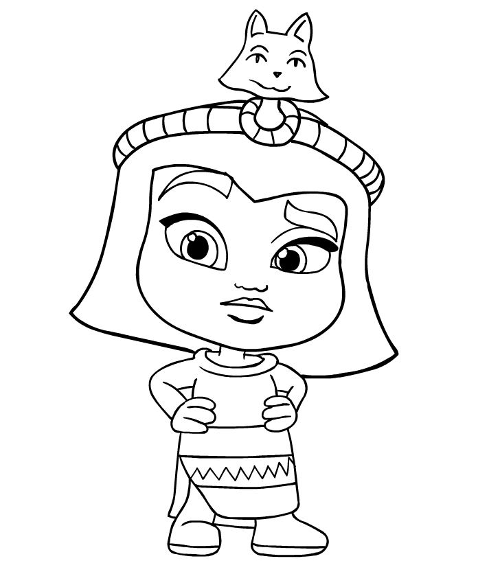 Cleo Graves from Super Monsters