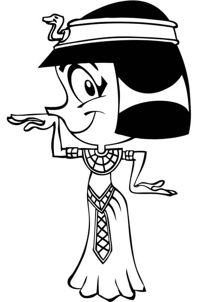 Cleopatra Caricature