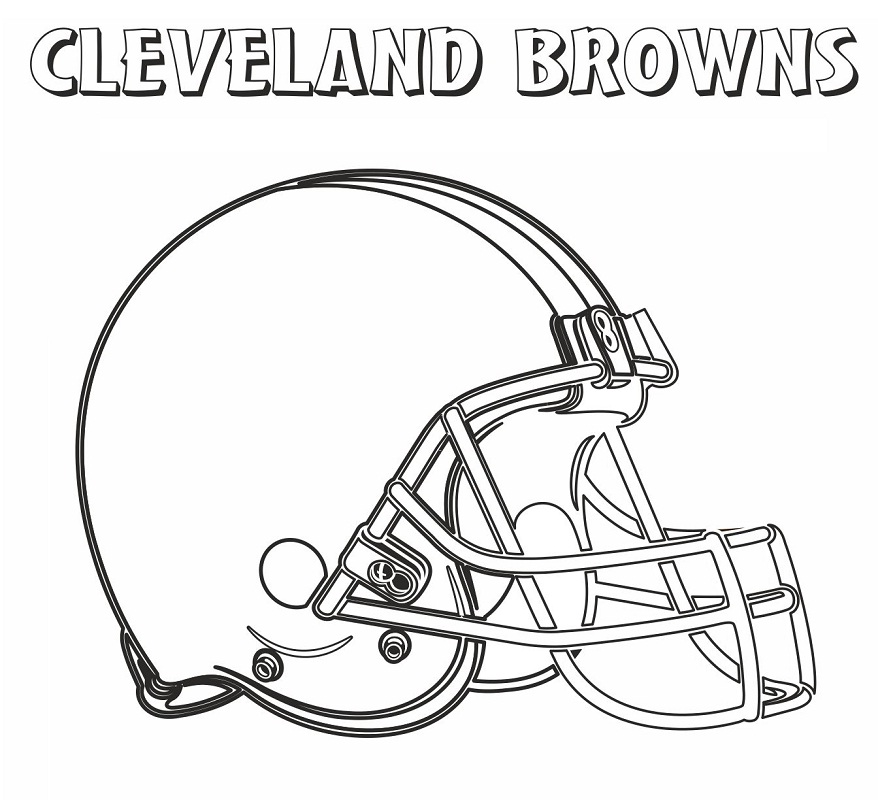 Spongebob Cleveland Browns 1 Coloring - Play Free Coloring Game Online