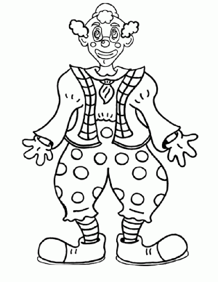 Clown 4 Coloring Game Clown 4