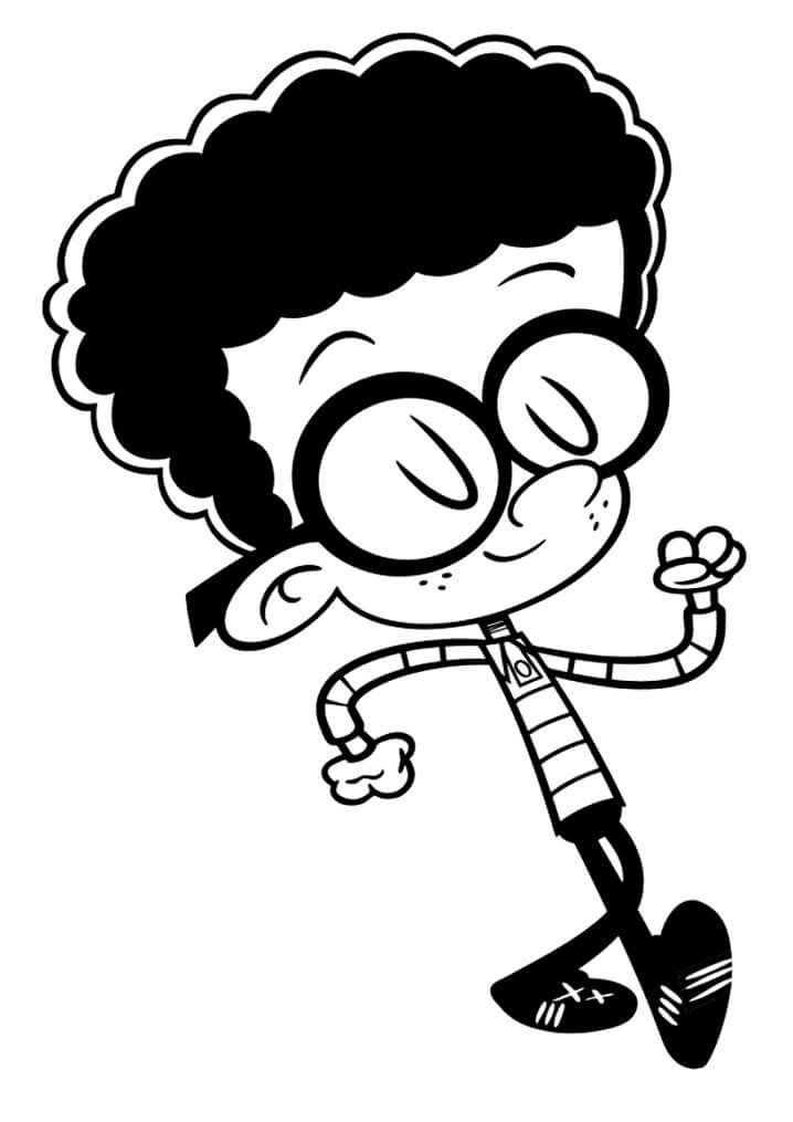 Clyde Loud House Coloring Game Clyde Loud House