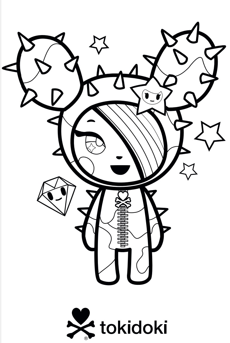 Colorful SANDy Tokidoki Coloring Game Colorful SANDy Tokidoki