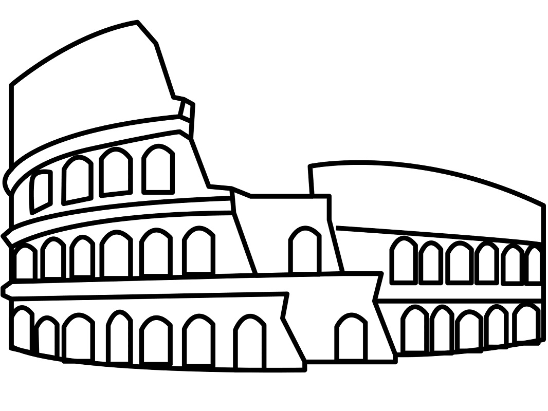 Colosseum Coloring Game Colosseum