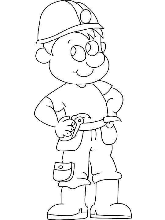 Construction Worker Smiling