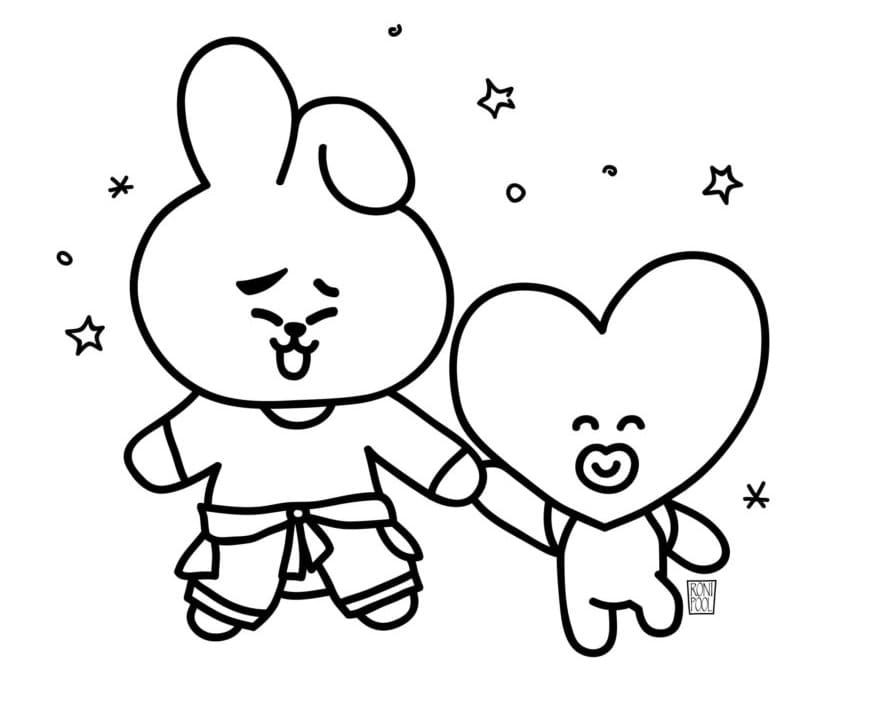 Cooky and Tata in BT21