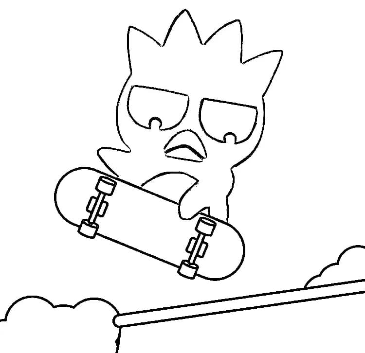 Cool Badtz Maru Coloring Game Cool Badtz Maru