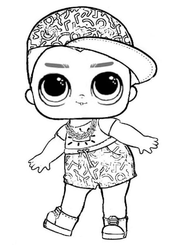 Cool Boy LOL Boys Coloring Game Cool Boy LOL Boys