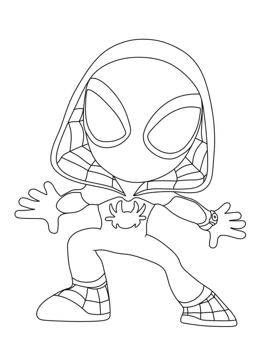 Cool Ghost Spider Coloring Game Cool Ghost Spider