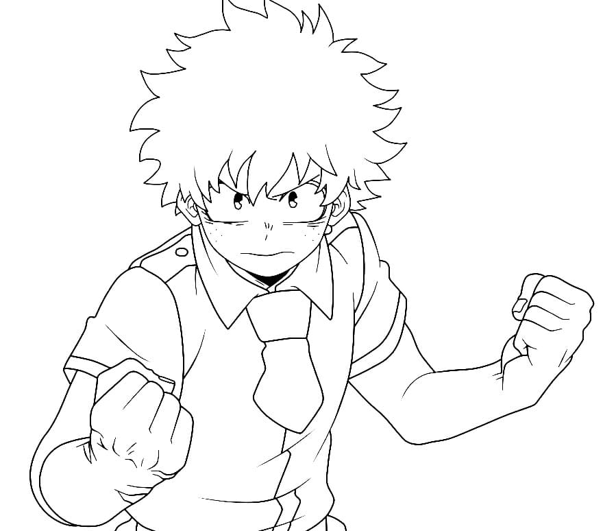 Cool Izuku Midoriya
