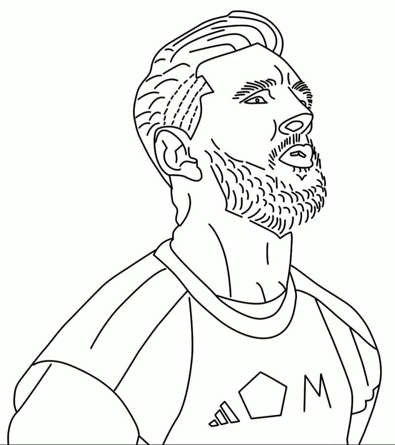 Cool Messi Coloring Game Cool Messi