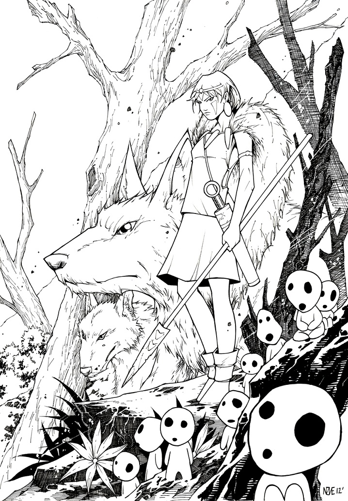 Cool Princess Mononoke