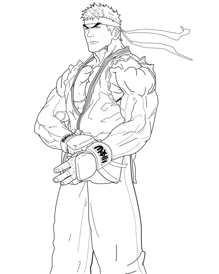 Cool Ryu Street Fighter