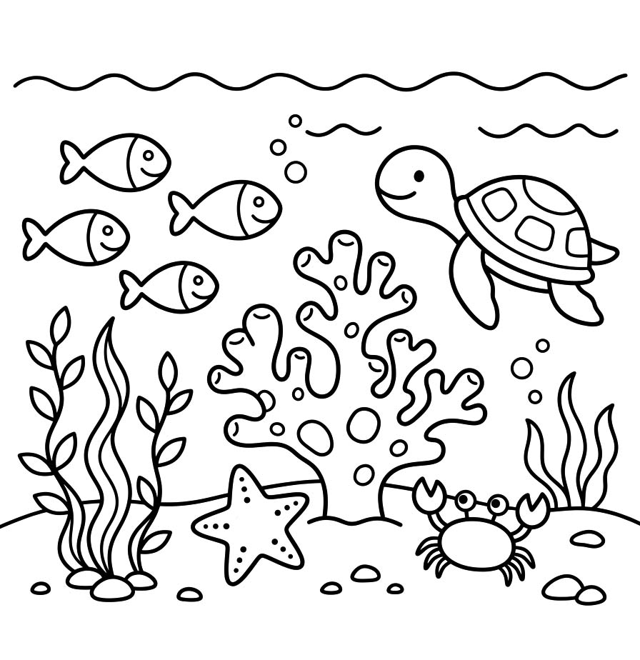 Coral Free Printable