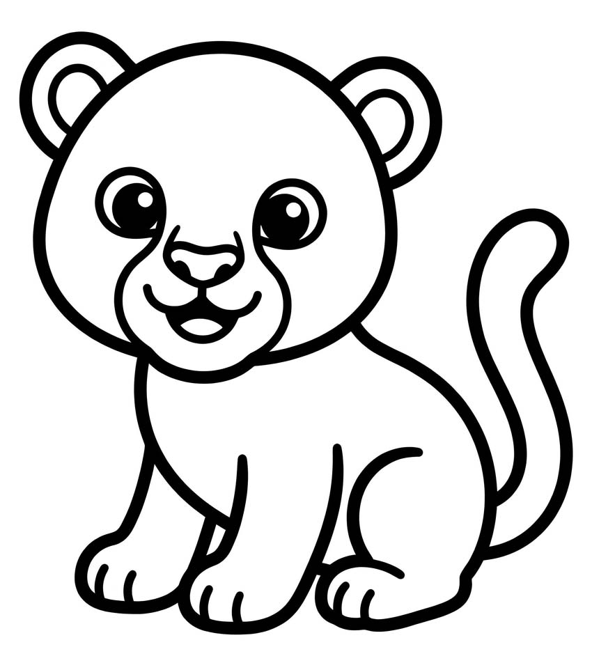 Cougar Printable